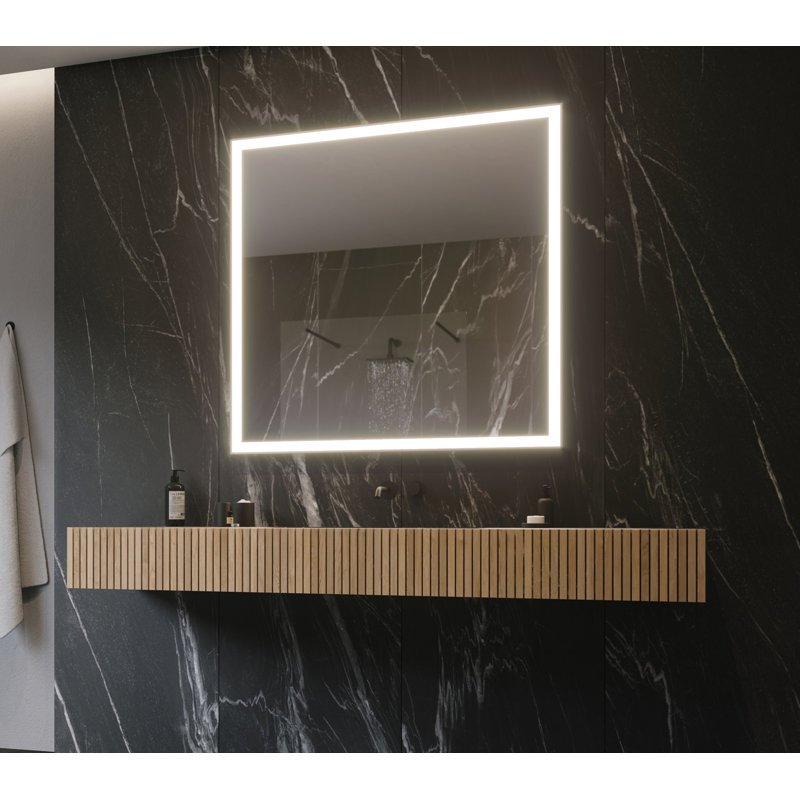 Miroir de salle de bain mural lumineux