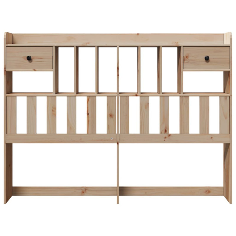 Carlotta Headboard, Brown, 110cm H x 150cm W x 23cm D