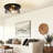 Cinar Glass Flush Mount