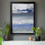«Soft Solace Indigo», peinture sur toile encadrée-723405698-723405709