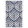 Arisdelsy Floral Handmade Tufted Wool Navy/Ivory Area Rug