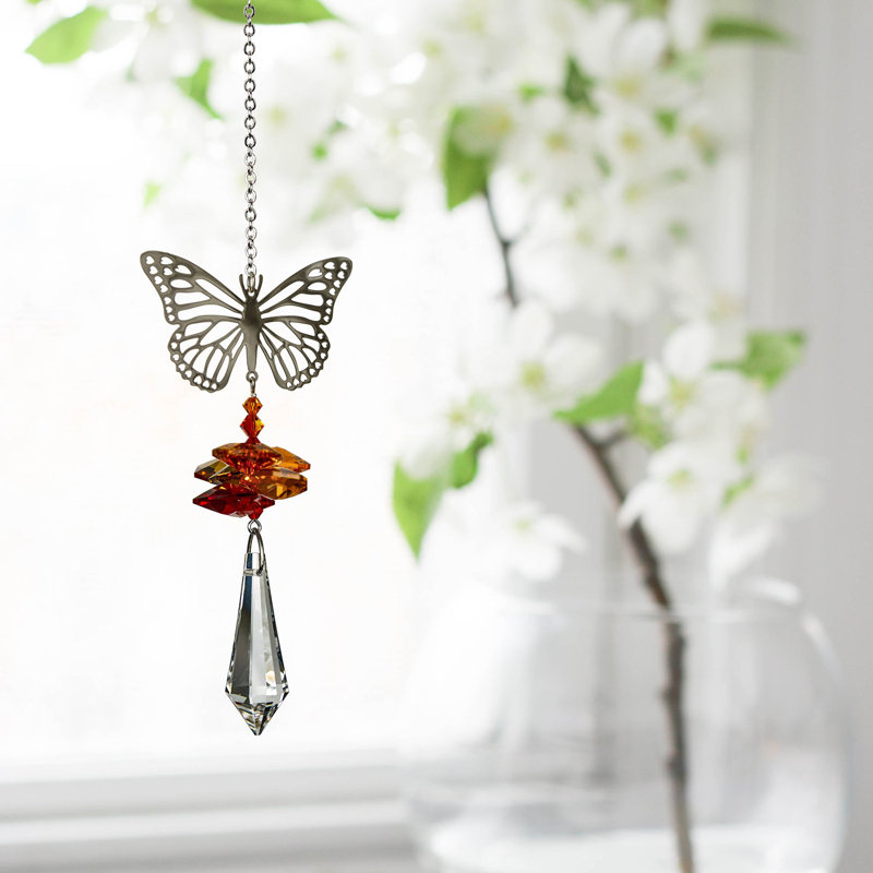 Cristal fantaisie papillon
