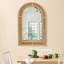 Miroir en osier / rotin Brooklen