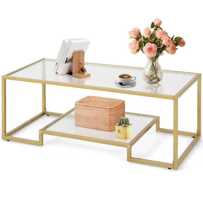 Euramo Frame Coffee Table with Storage