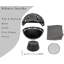 Round Steel Smokeless Fire Pit-73916018