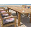 Hagan Rectangular Teak Solid Wood Extendable Outdoor with Umbrella Hole Dining Table 100 cm D-40067346