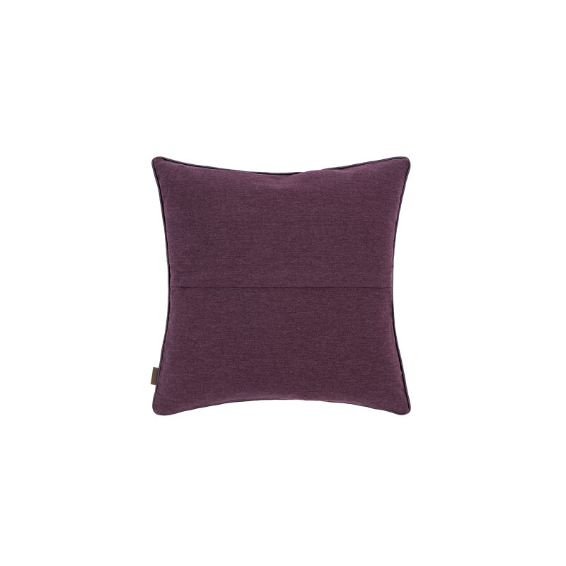 Appliqued Reversible Throw Pillow