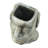 Easter Island Themed Planter, 9 Inch, Gray Cement, Small To Medium Rhododendrons, Alluring Design Concept Calendulas, Appeal