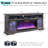 Taye 2-Cabinet TV Stand Fireplace-515109503