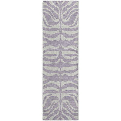 Premium Machine Washable Kian AMF1042 Animal Print Rug