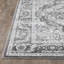 Tapis oriental gris en polypropylène tissé à la main Raghdah-1401702520