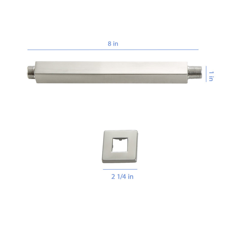 Bras de douche 8 "avec bride Topcraft