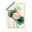Lotus in Bloom Botanical - Framed Print-1691419608-1691419614