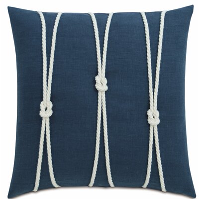Nautical Isle Yacht Knot Throw Pillow Cover & Insert