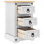 35cm W Solid Wood Bedside Table