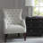 Button Tufted Wing Chair-82412352