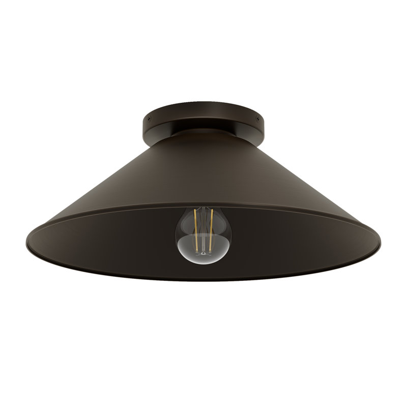 Hunter Skyflow Outdoor 1 Light 14 Inch Medium Flush Mount