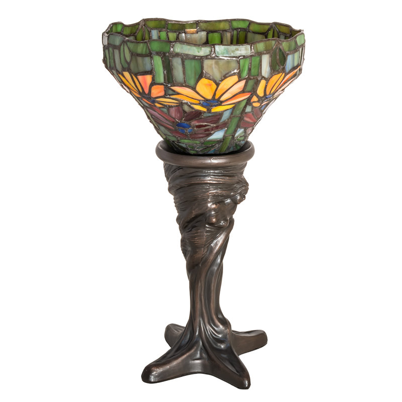 Rustic Lodge Torchiere Table Lamp
