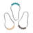 Stainless Steel Rust Resistant Shower Curtain Hook-64465743