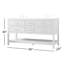 Ensemble de meuble-lavabo double 60 po Sinclaire-1243425295