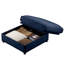 Bleu 24 - Chenille douce et options de rangement pratiques et fonctionnelles