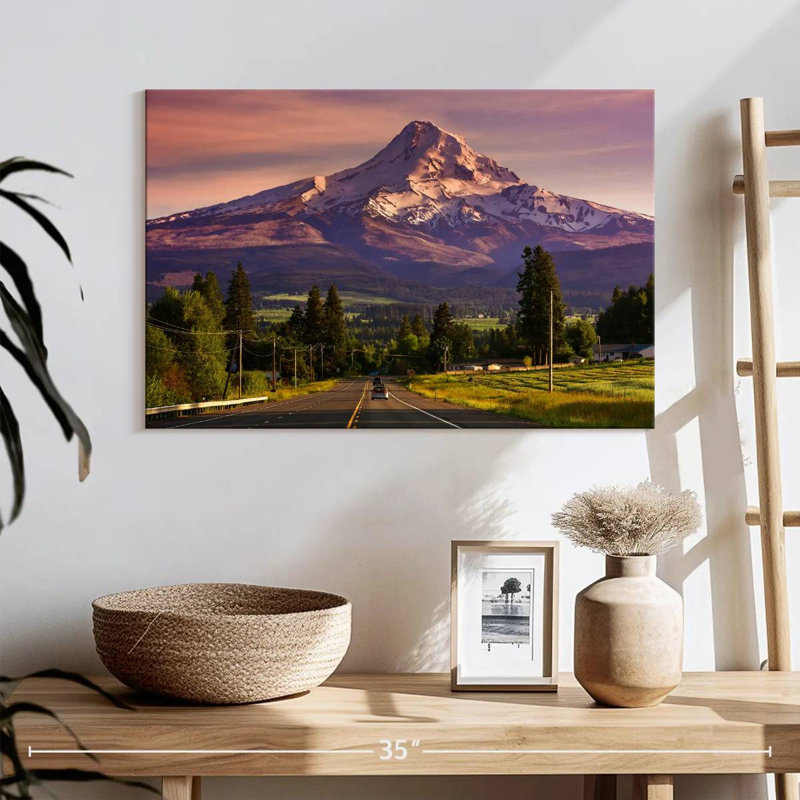 Alvord Road To Mount Hood, H 16 po x l 24 po