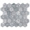 Medley 2" Hex 11-1/8 in. x 12-5/8 in. Porcelain Mosaic Floor and Wall Tile