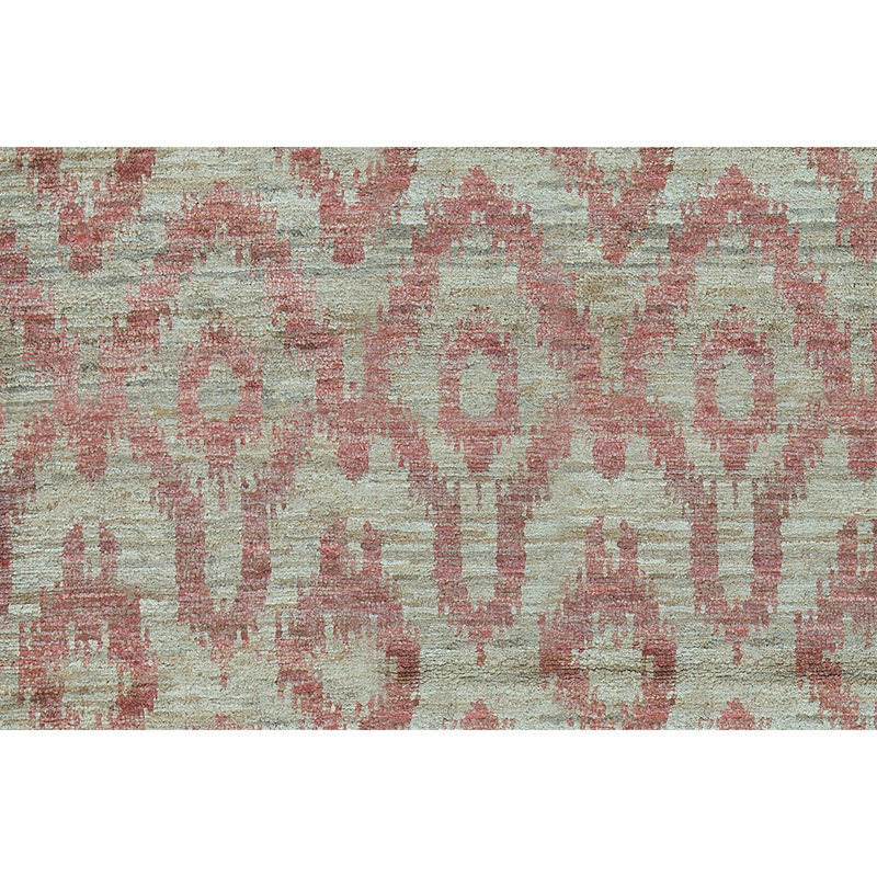 Hand-Knotted High-Quality Red Area Rug