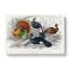 Wild Turkey and Curassow Birds by Oliver Goldsmith - Wrapped Canvas-55305333