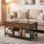 Table basse à plateau relevable avec rangement Corrine