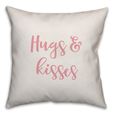  Coussin Hugs and Kisses