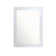 36” Single Vanity Set With White Carrara Marble Top and Mirror
