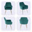 Chaises d'appoint avec pieds en métal-1877723617