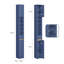 Sharanya 20cm W x 180cm H x 20cm D Linen Cabinet