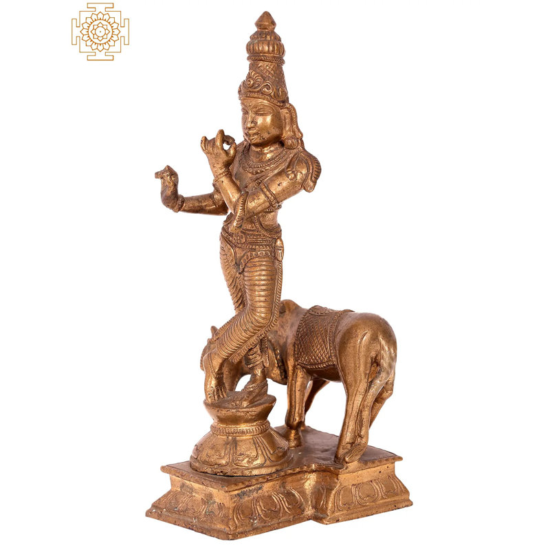 Lord Krishna avec vache