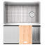 Culinario 30" L x 19" W Undermount with Accessories