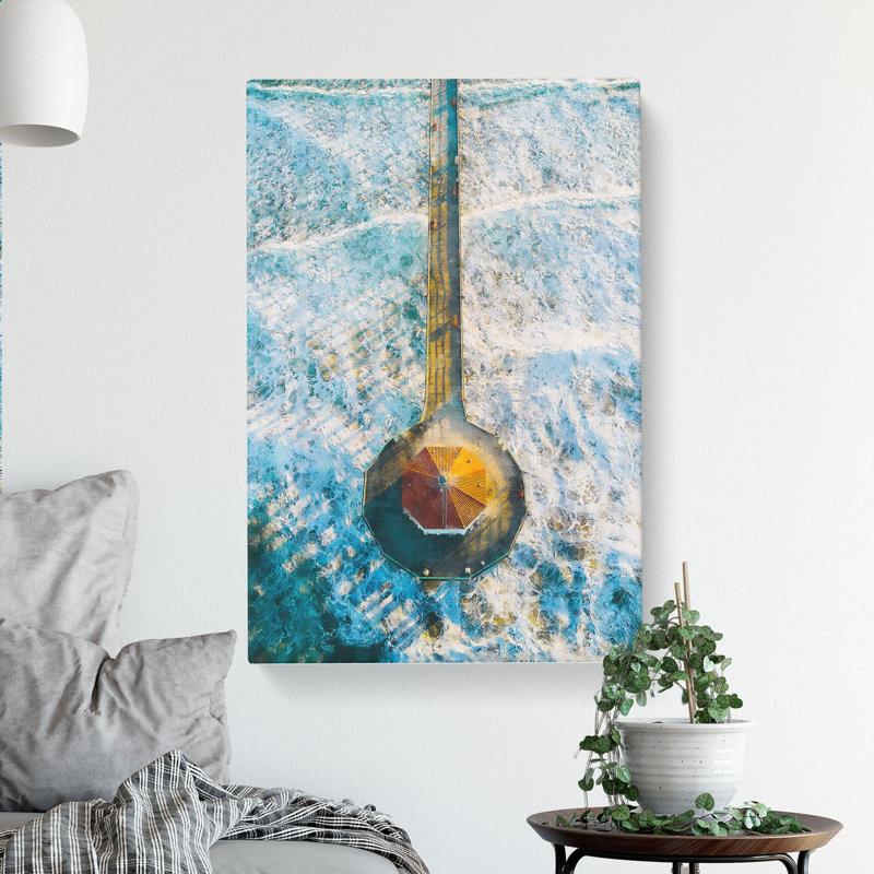 Manhattan Beach - Wrapped Canvas, 50cm H x 35cm W x 3cm D