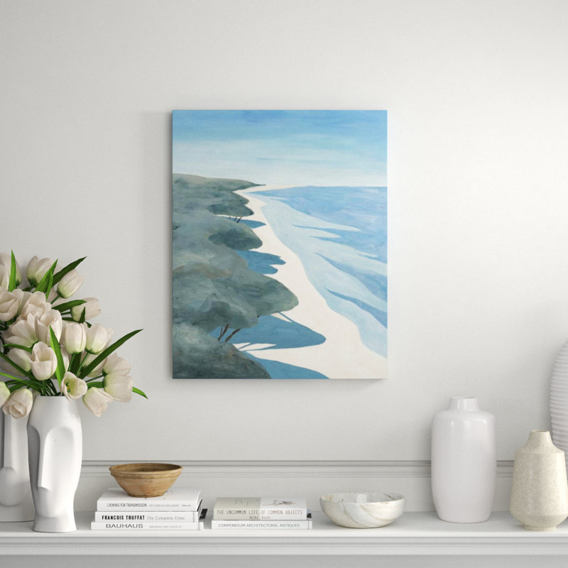 Sunday Morning Print by Barclay Butera, Image Brush Gel, 45" H x 36" W x 1.5" D