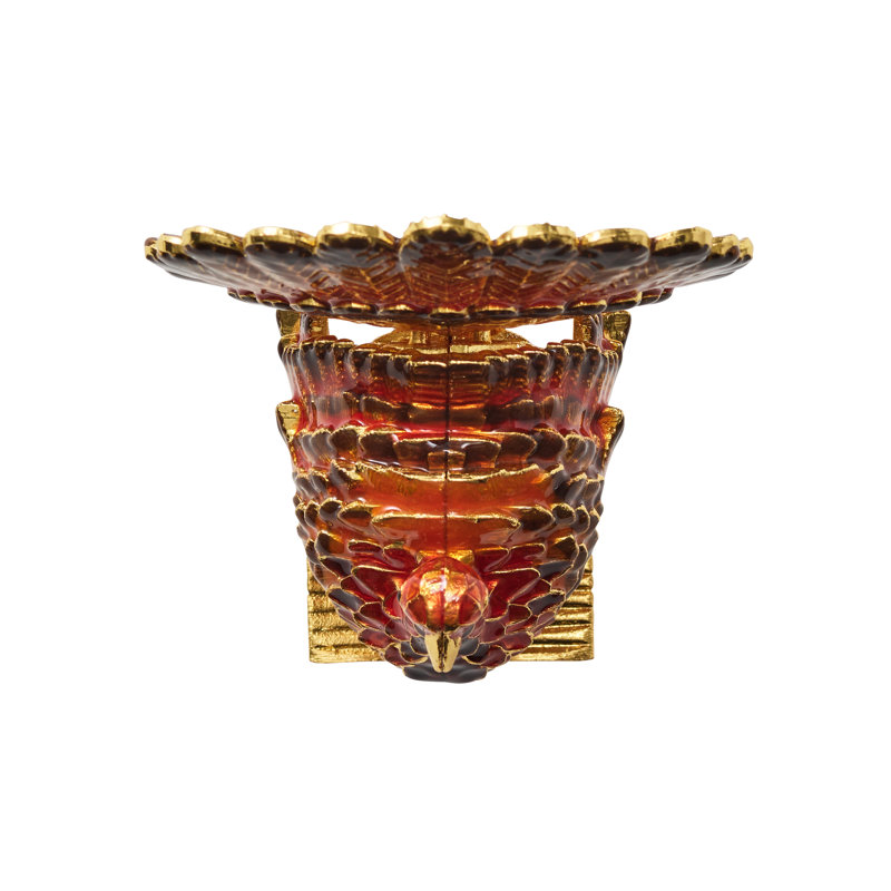 Turkey Trot Napkin Ring Set in a Gift Box