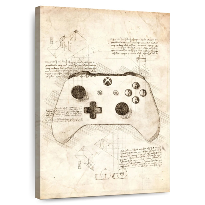 Keiraleigh Xbox One Gamepad, 12" H x 8" W
