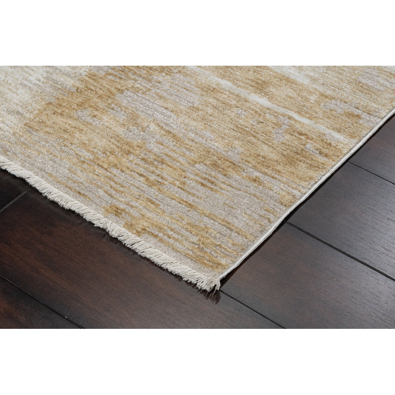Abstract Indoor Rug, Rectangle 6'7" x 9'10"