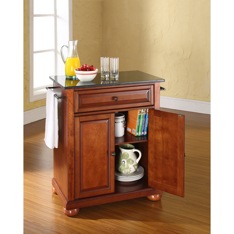 Hedon Kitchen Cart, Classic Cherry