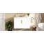 Meuble-lavabo de salle de bain vintage 30 po avec lavabo en céramique, lavabo simple en céramique à 3 trous, meuble-lavabo avec 2 portes à fermeture douce-117193334