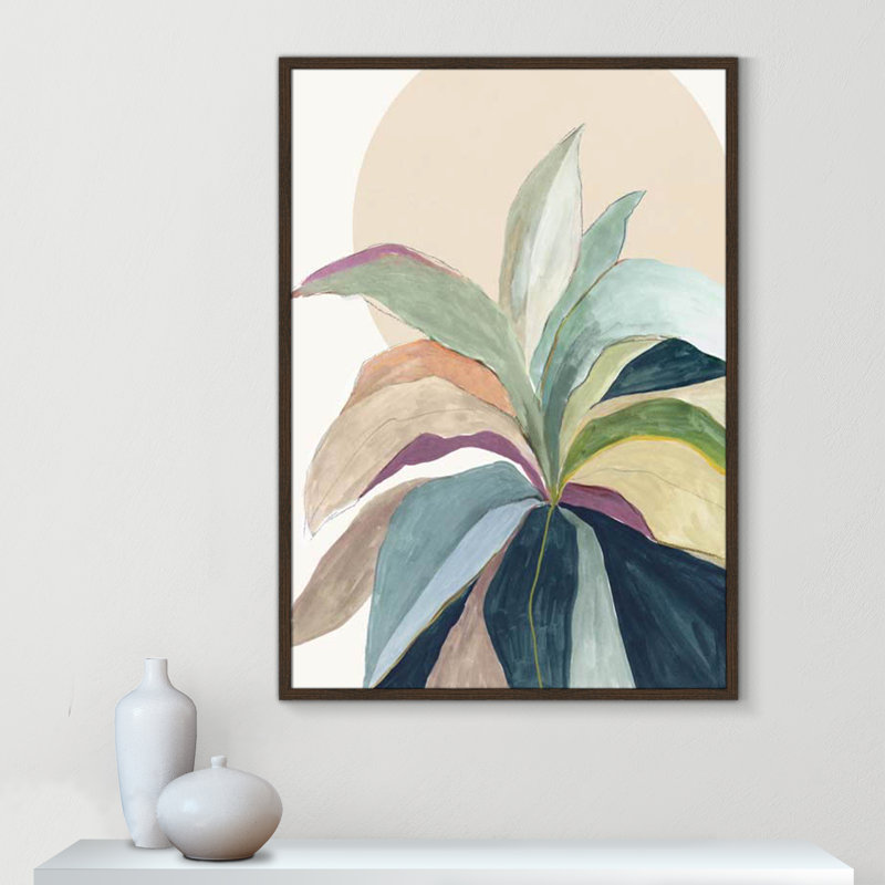 Sherbrooke Sherbrooke Bright Bright Leaves II sur papier par Asia Jensen, reproduction, H 41,5 po x l 29,5 po x P 0,75 po