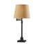 Lampe de table Dante - abat-jour naturel