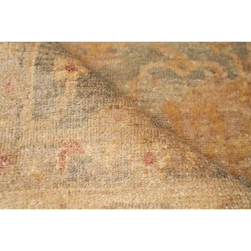 Antique Weave Oushak Wool Oriental Area Rug, Rectangle 9' x 12'