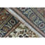 Wool Oriental Area Rug in Ivory/Gold/Brown