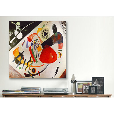 "Red Spot" par Wassily Kandinsky, impression sur toile