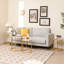 Lechiaro 40 cm W Steel Bedside Table