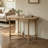 Rustic Carved Console Table